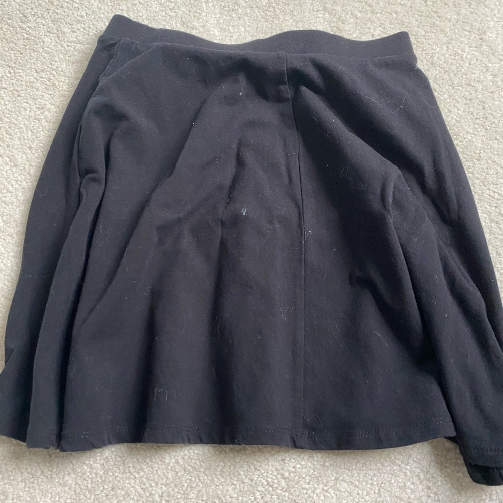 Forever 21 Black Skater Skirt
